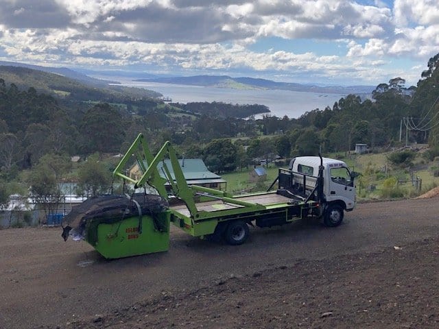 skip bin hire kingston blackmans bay huon skip bina